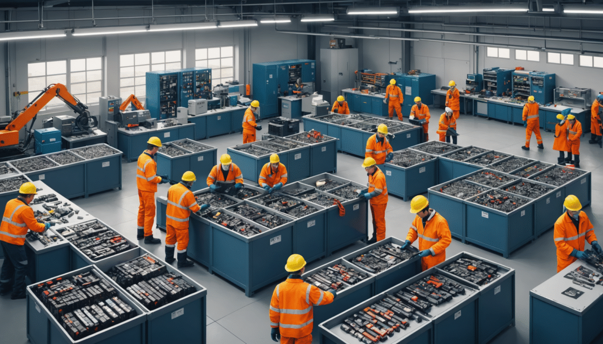 Le recyclage des batteries : un défi majeur